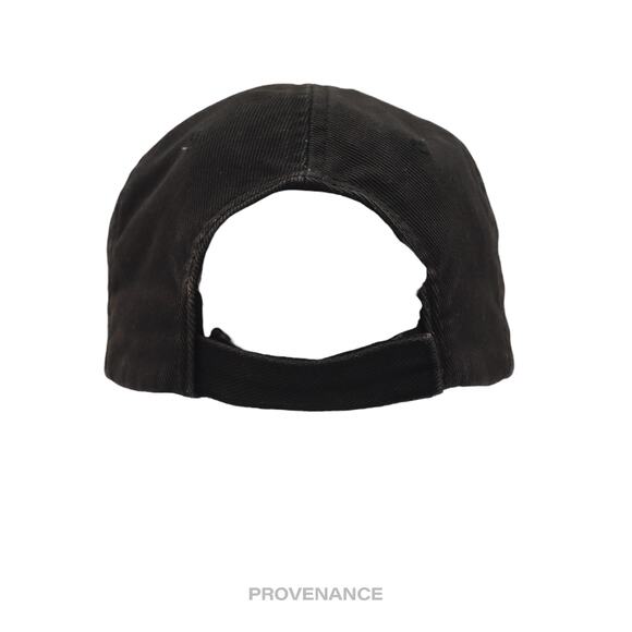 🔴 Balenciaga Embroidered Rainbow Logo Cap - Washed Black - Picture 6 of 12